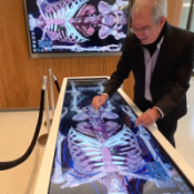 Anatomage table in use
