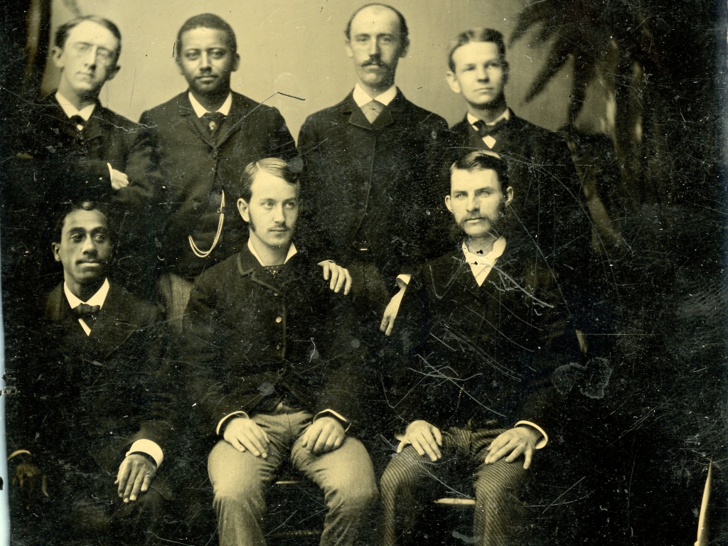 black and white photo of HSDM class of 1881